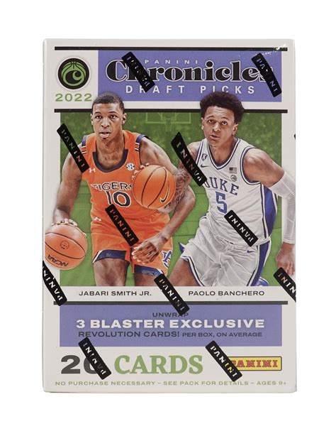 Panini Chronicles Draft Picks Basketball Pack Blaster Box