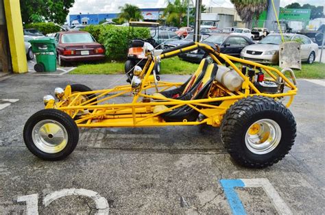 Yellow Buggy Dune Buggy Sand Rail Car Volkswagen