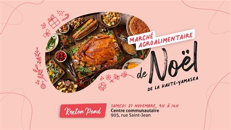 Marché agroalimentaire de Noël de la Haute Yamaska Municipalité de