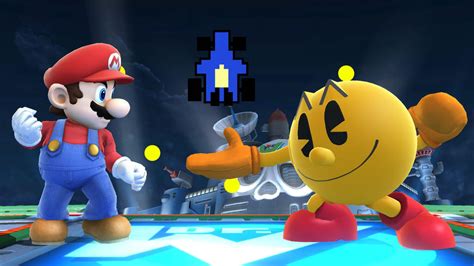 Mario and Pac-Man by Banjo2015 on DeviantArt