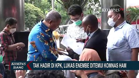 Lukas Enembe Ditemui Komnas HAM MAKI Kami Desak KPK Bawa Paksa Lukas