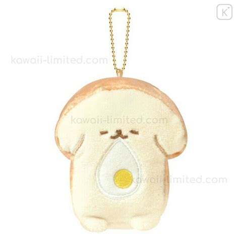 Japan Yeastken Mascot Holder Dog Bread Golden Toast Kawaii Limited