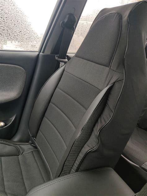 Чехлы на сиденья с боковой поддержкой и новый подлокотник — Daewoo ...