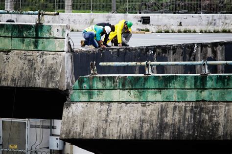 Prefeitura Faz Teste Para Erguer Viaduto Que Cedeu Em Sp Jovem Pan