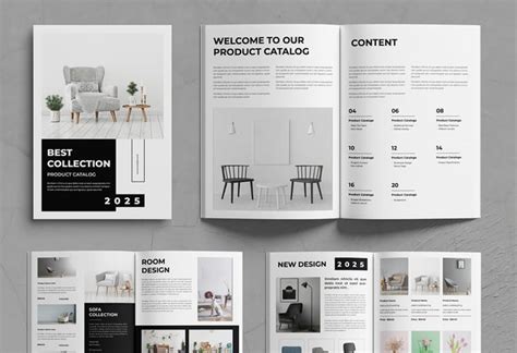 product catalog template design template place