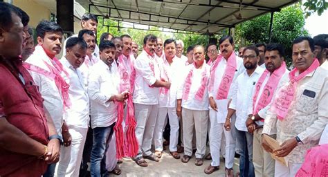 Congress Party Workers Join Trs In Andole Telangana Today