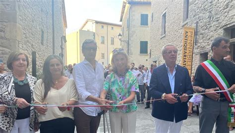 Inaugurata La Esima Edizione Di Pennabilli Antiquariato Premio Alla