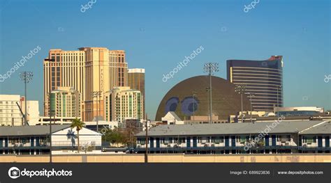 Sphere Las Vegas Sunny Day Las Vegas Usa October 2023 – Stock Editorial ...