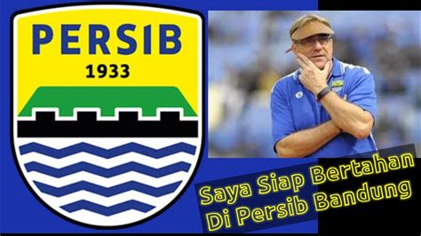 Ramai Di Isukan Keluar Dari Persib Bandung Robert Rene Alberts Berikan