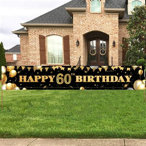 60th Birthday Yard Signs