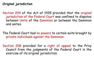 Federal court | PPT