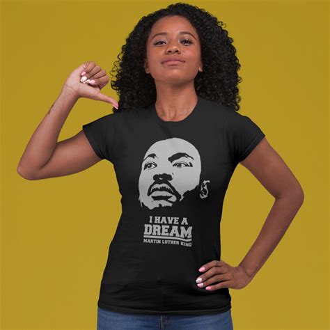 Camiseta Martin Luther King Blusa Eu Tenho Um Sonho Elo7