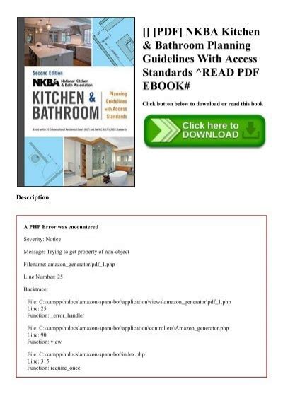 Nkba Kitchen And Bathroom Planning Guidelines With Access Standards