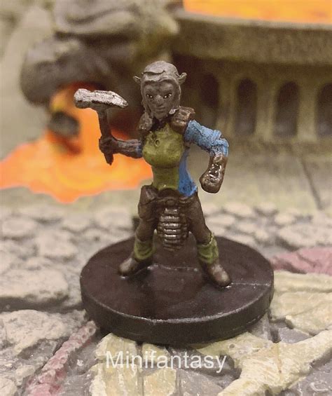 Svirfneblin Rogue Dandd Miniature Dungeons Dragons Pathfinder Thief