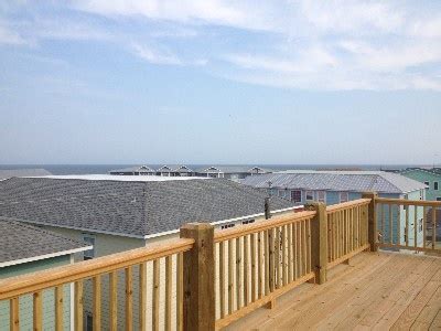 Se View From House Two Houses South Of Lot Nc Vacation Kure Beach