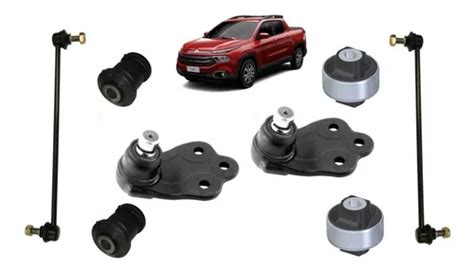 Kit Rotulas Bieletas Bujes De Parrilla Fiat Toro Pzs