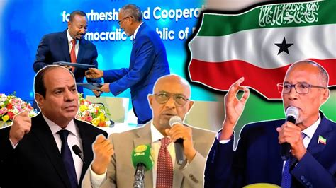 Somaliland Oo U Quus Goysay Cadowgeedii Heshiiskii Ethiopia Na War Ka