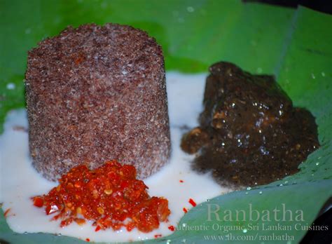 Kurakkan Millet Pittu Ranbatha Authentic