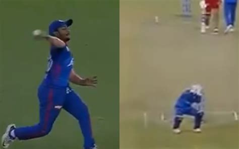 IPL 2021 Prithvi Shaw Scares Rishabh Pant With A Wayward Throw In The