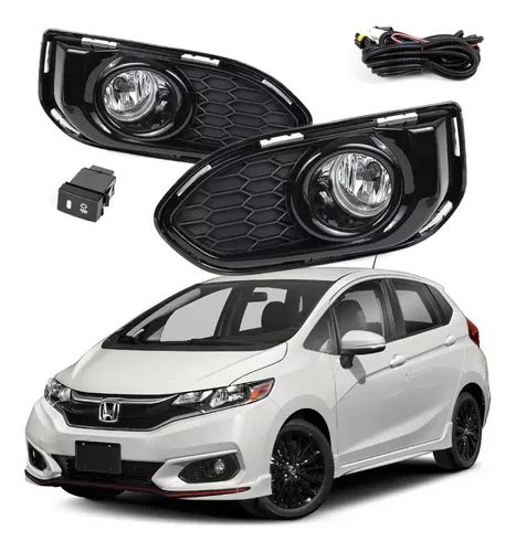 Kit Faros Niebla Fit Honda Biseles Y Switch