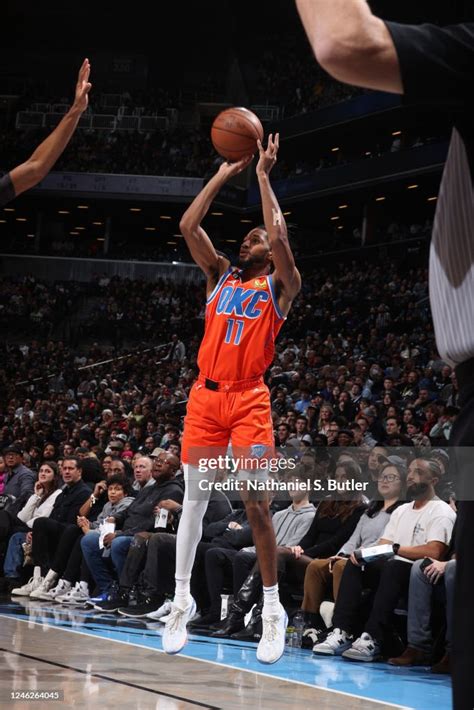 Isaiah Joe Of The Oklahoma City Thunder Shoots The Ball During The