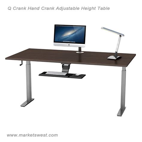 ESI Q CRANK Adjustable Height Table Base Hand Crank