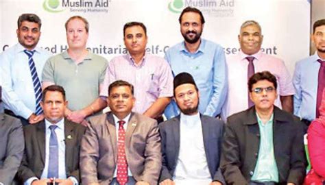 Muslim Aid Sri Lanka Hosts Combined Humanitarian Self Capacity