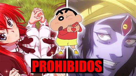 Animes Prohibidos En Pa Ses Youtube