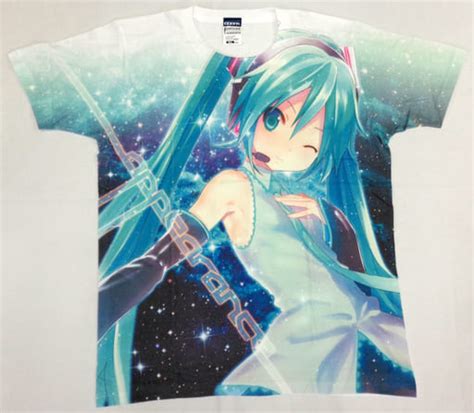 駿河屋 初音ミク 夏祭初音鑑あぴミクフルグラフィックtシャツ ホワイト Xlサイズ 「vocaloid」（tシャツ）