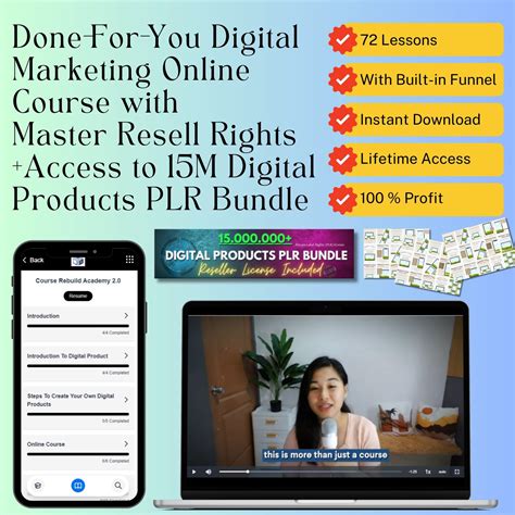 Done-for-you Digital Marketing Online Course With Master Resell Rights