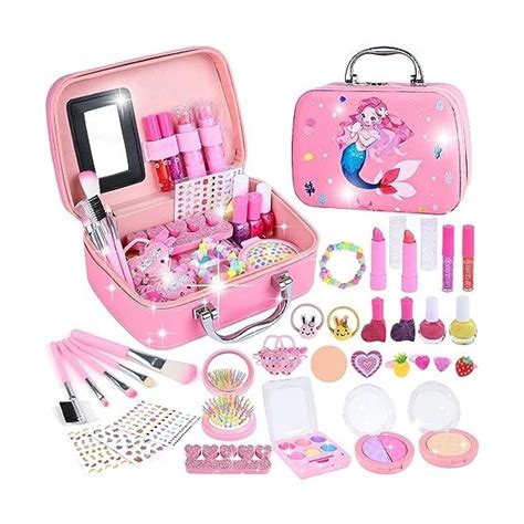 Maquillage Enfant Filles Lavable Malette Maquillage Jouet Pour Enf