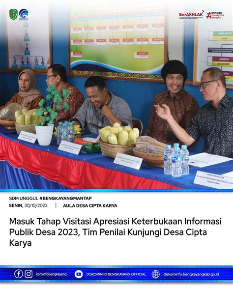 Masuk Tahap Visitasi Apresiasi Keterbukaan Informasi Publik Desa