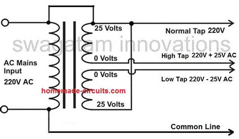 How An Autotransformer Works How To Make Homemade Circuit Projects