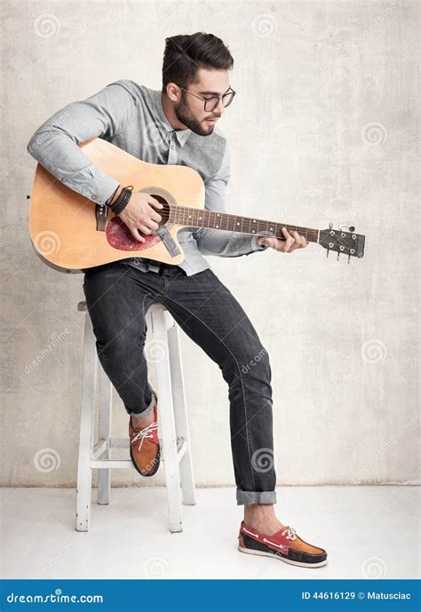 Guitar And Wall Royalty Free Stock Image CartoonDealer 30037192