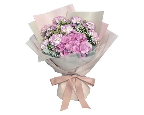 Mother's Day Flower Bouquet M- Hong Kong Flower Basket Flower Shop ...