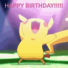 Pokemon Happy Birthday GIFs | Tenor