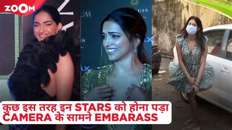 Deepika Padukone Sonam Kapoor Janhvi Kapoor EMBARASSING Moments That