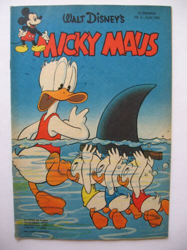 Micky Maus Nr 6 Juni 1953 Ehapa Verlag Zustand 2 EBay