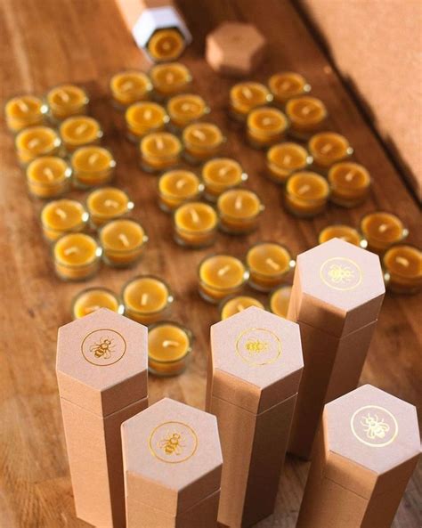 Bougies En Cire Dabeille Naturelle Beeswax Candles In