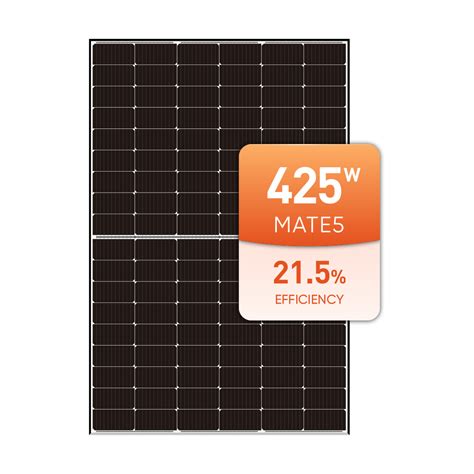 Mate Monocrystalline Black Frame Half Cells Solar Panels W W W