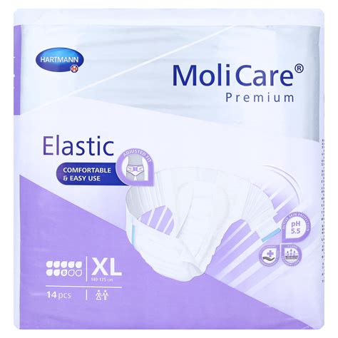 MOLICARE Premium Elastic Slip 8 Tropfen Gr XL 14 Stück medpex