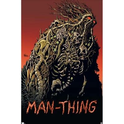 Trends International Marvel Comics: Man-thing #2 Magnetic Framed Wall ...