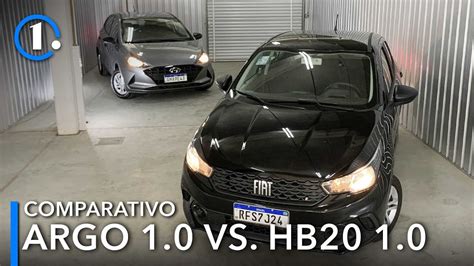 Comparativo Fiat Argo Ou Hyundai Hb Sense Qual O Melhor Hatch