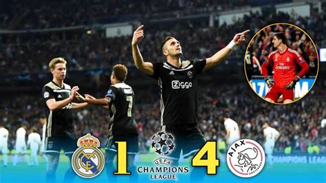 Real Madrid Vs Ajax 1 4 Ajax Destroyed Real Madrid Extended