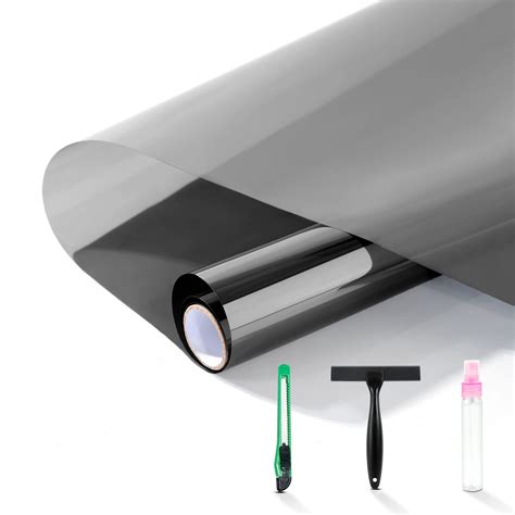 FuFin One-Way Window Privacy Film with Free Installation Tools,Premium