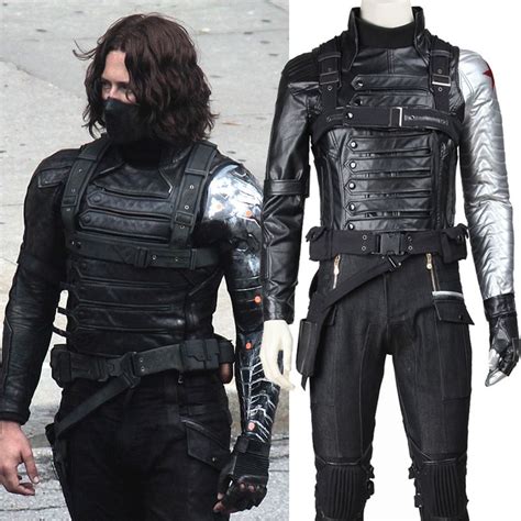 Online Buy Wholesale Winter Soldier Costume From China Winter Soldier