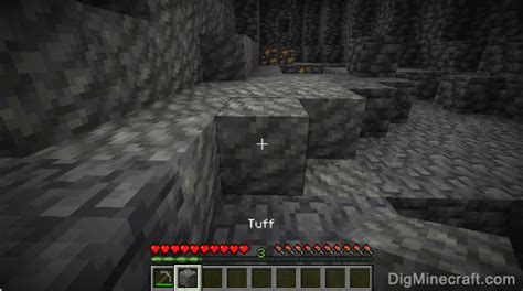 How To Make Tuff In Minecraft