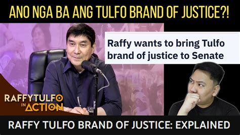 PALIWANAG NI SEN IDOL RAFFY TULFO UKOL SA RAFFY TULFO BRAND OF