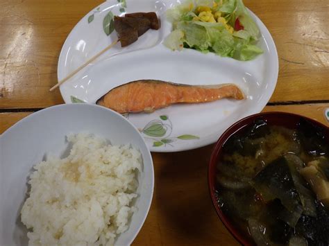 4月21日 夕食 山のふるさと合宿 かじかの里学園