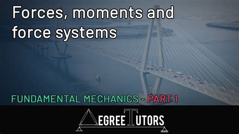 Forces Moments And Force Systems Fundamental Mechanics Series